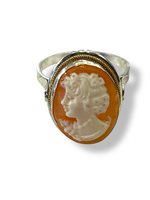 Anillo Mandile 1922 Mujer Cammei  in Plata Conchiglia 2MANCM1 - 2MANCM1